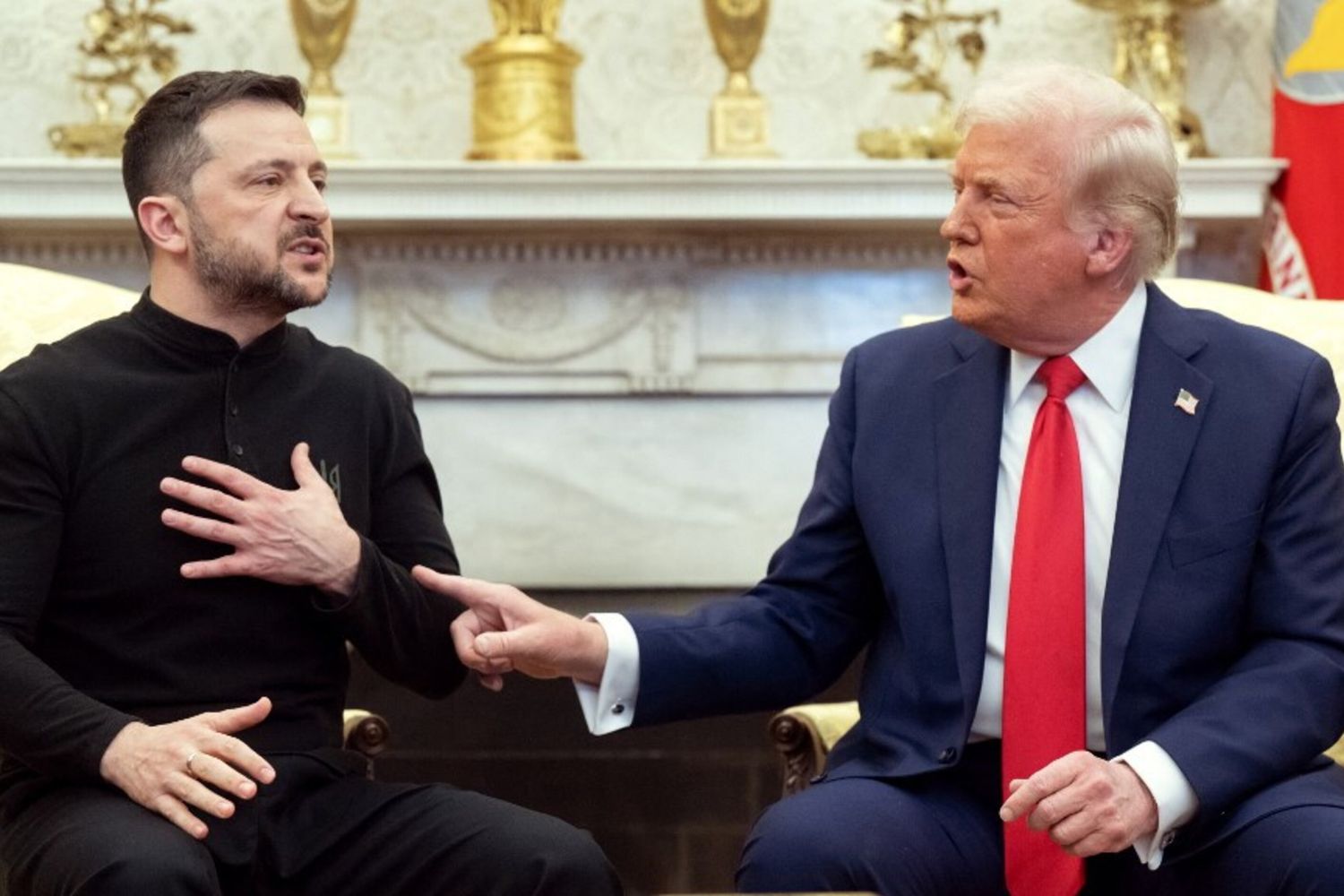 Trump e Zelensky