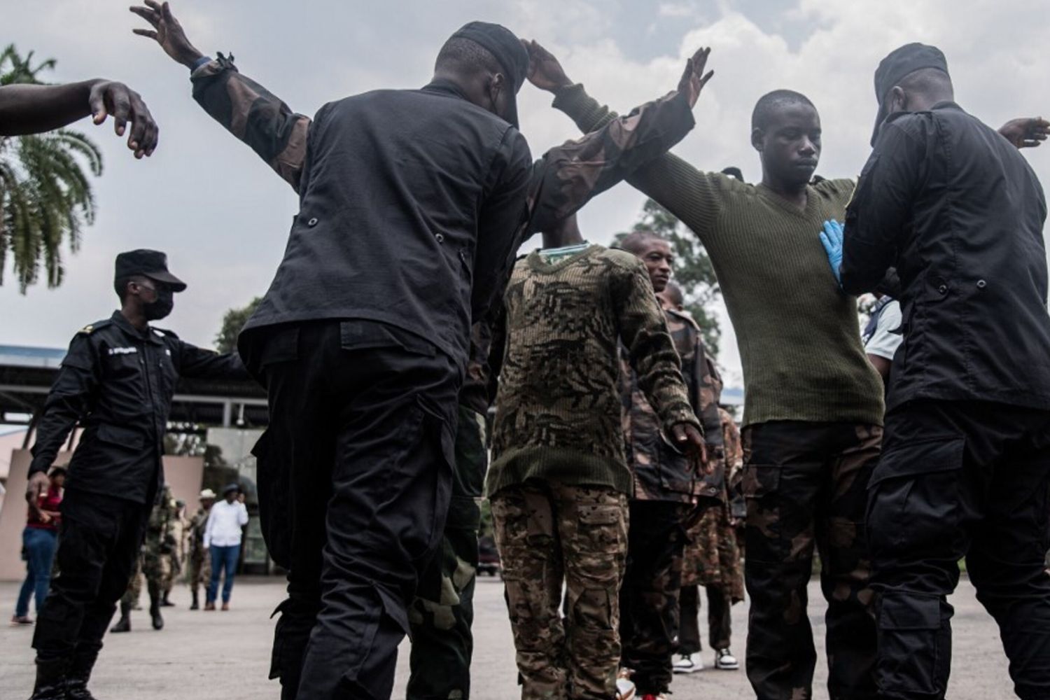 Consegna dei ribelli a Goma