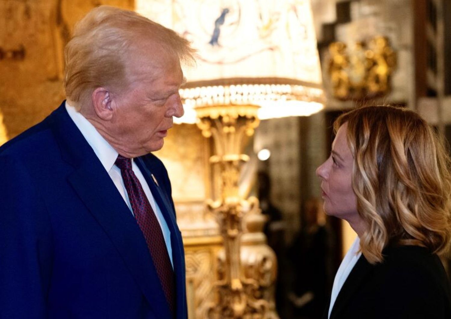 Trump e Meloni