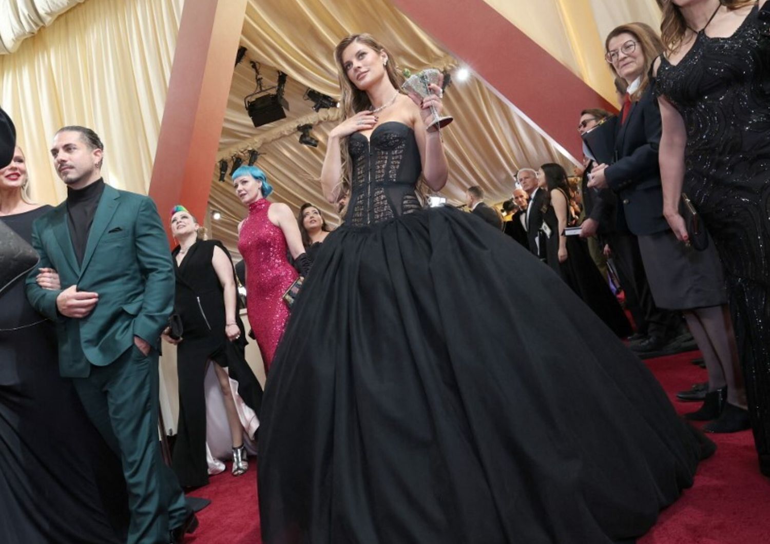 notte oscar 2025 look artisti