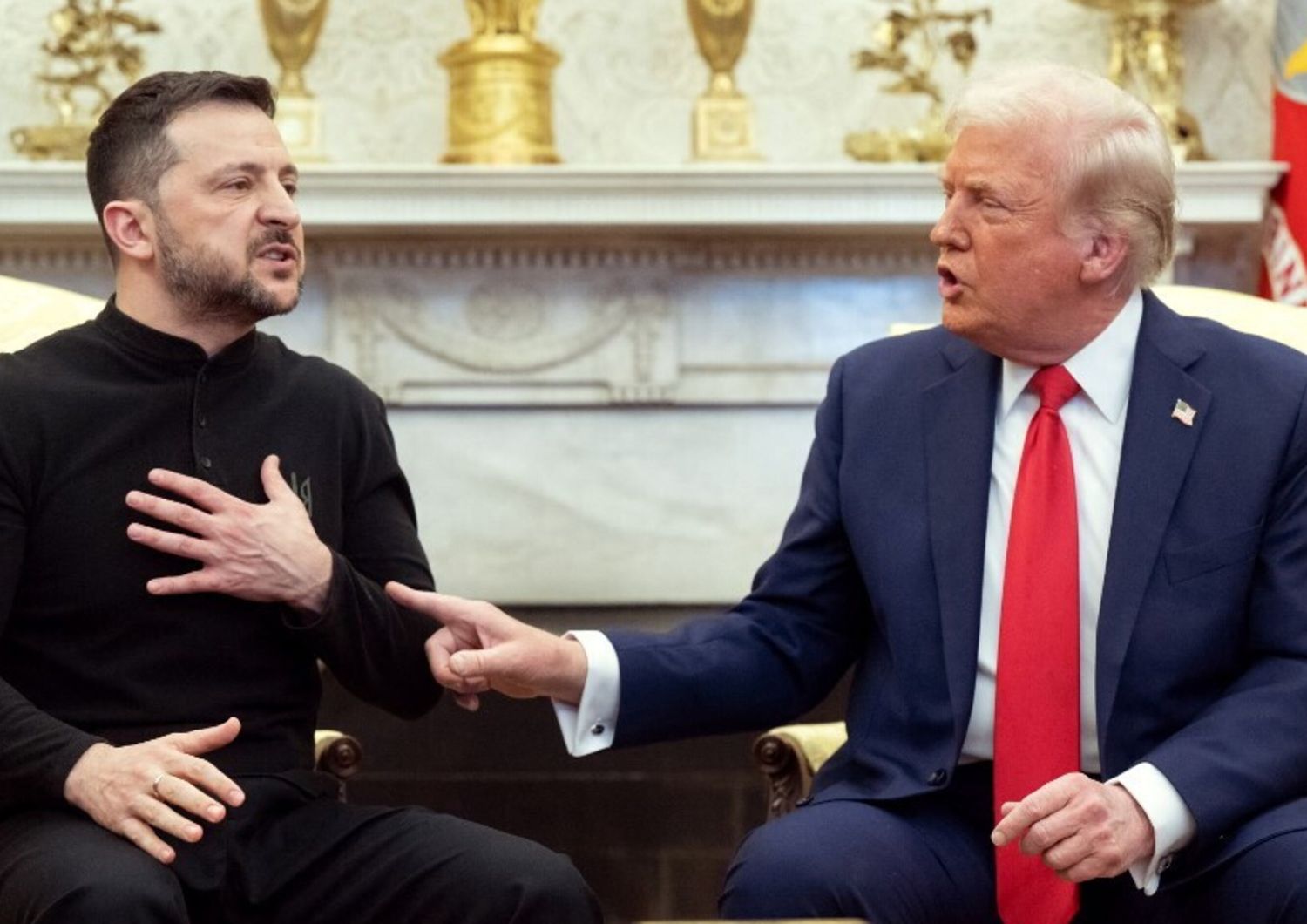 Trump e Zelensky