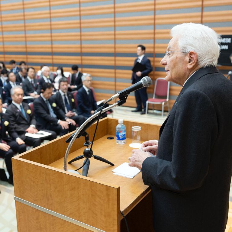 Mattarella, "Italia e Giappone costruirono insieme pace e democrazia"
