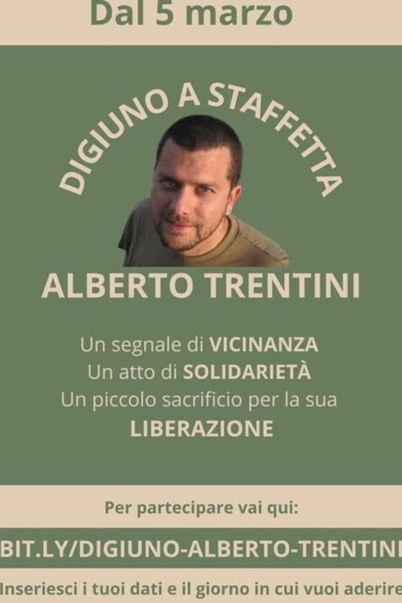 digiuno a staffetta per alberto trentini

&nbsp;