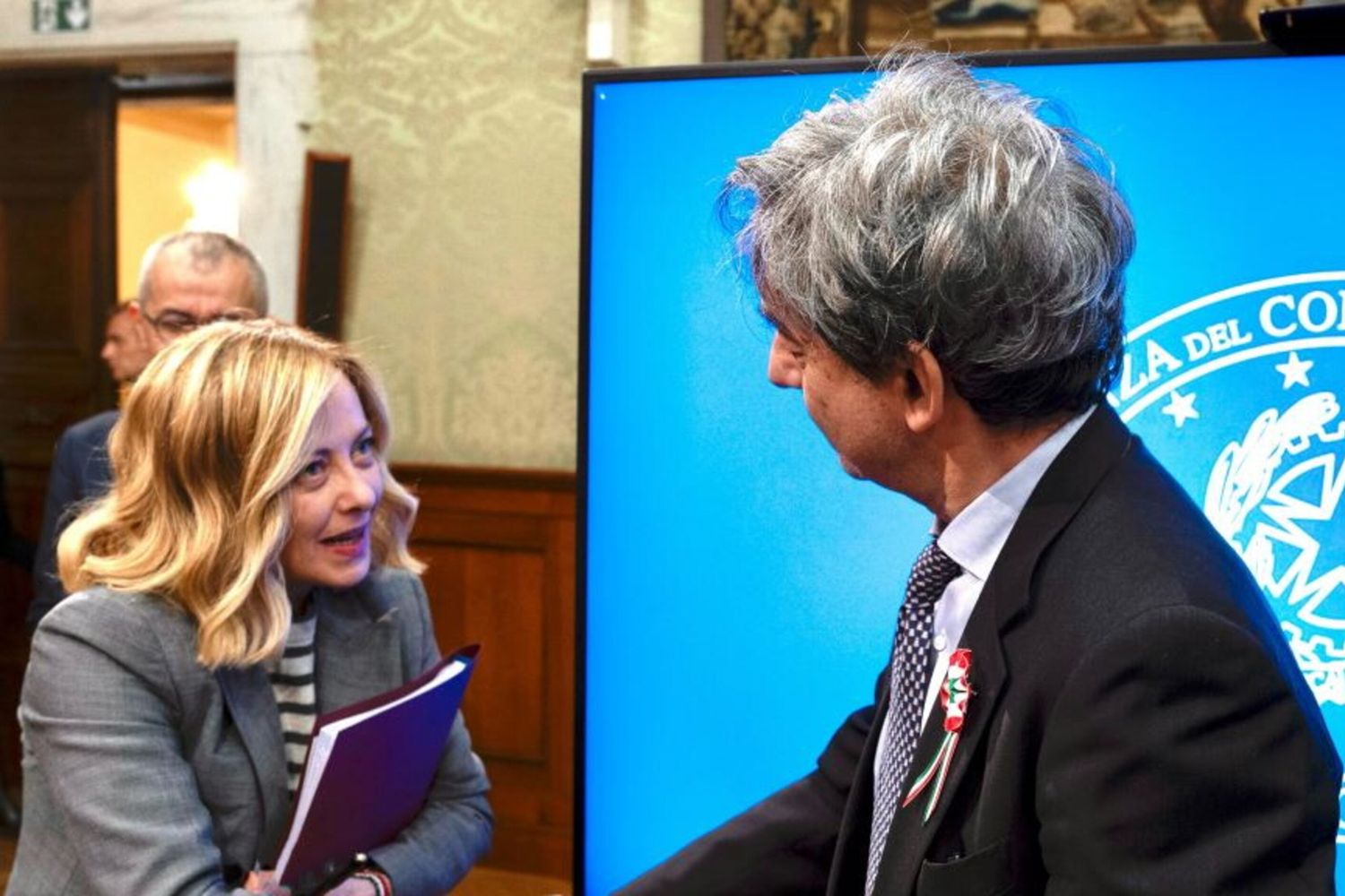 La premier Giorgia Meloni incontra l'Anm