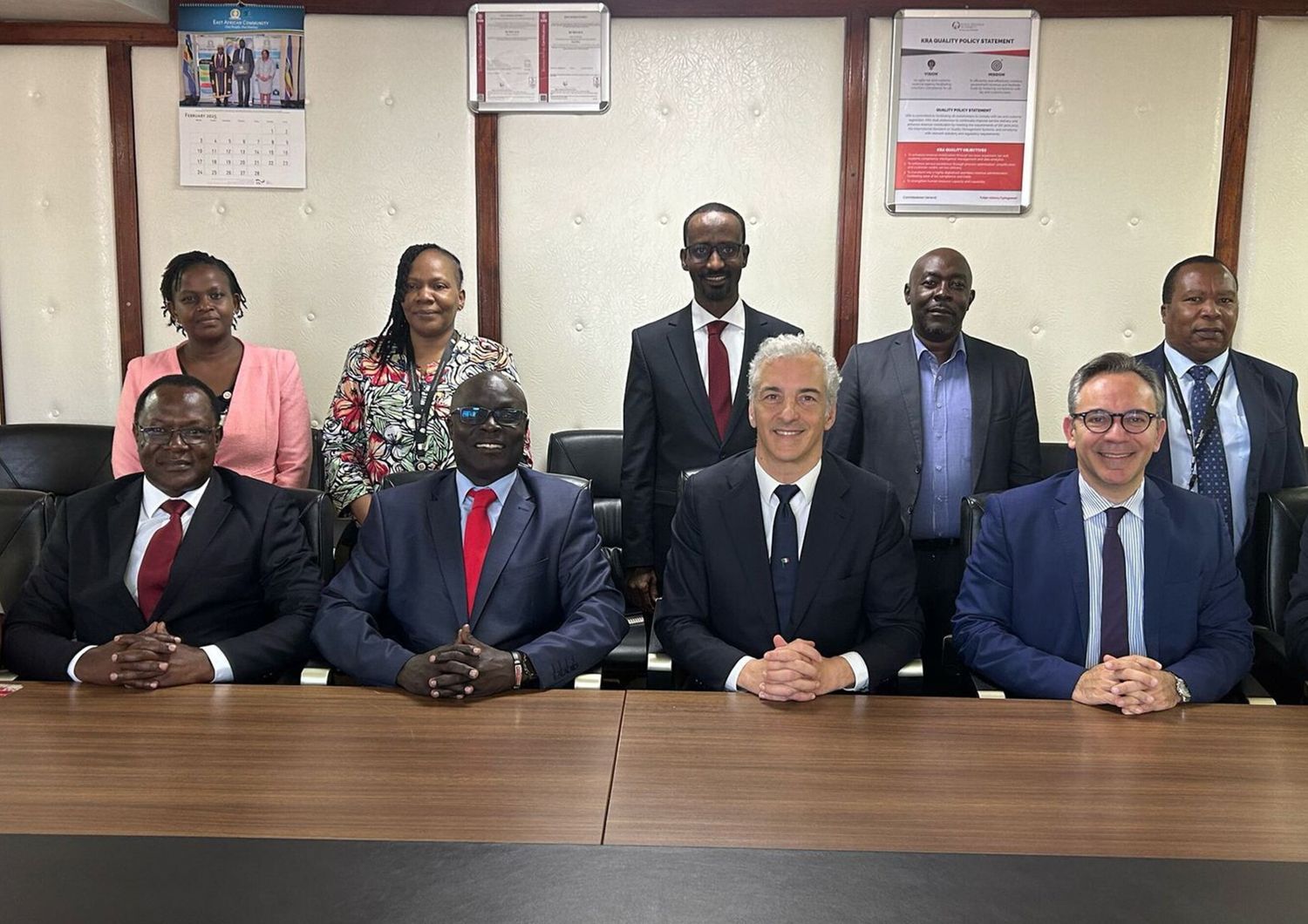 La delegazione italiana in Kenya per rafforzare la cooperazione doganale