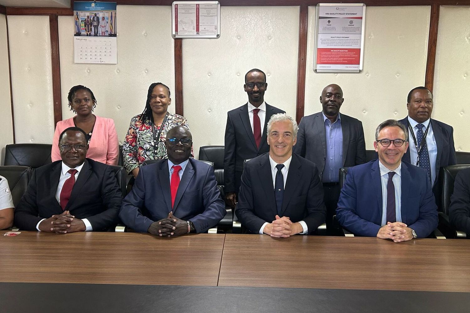 La delegazione italiana in Kenya per rafforzare la cooperazione doganale