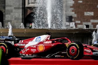 Ferrari F1 a Castello Sforzesco