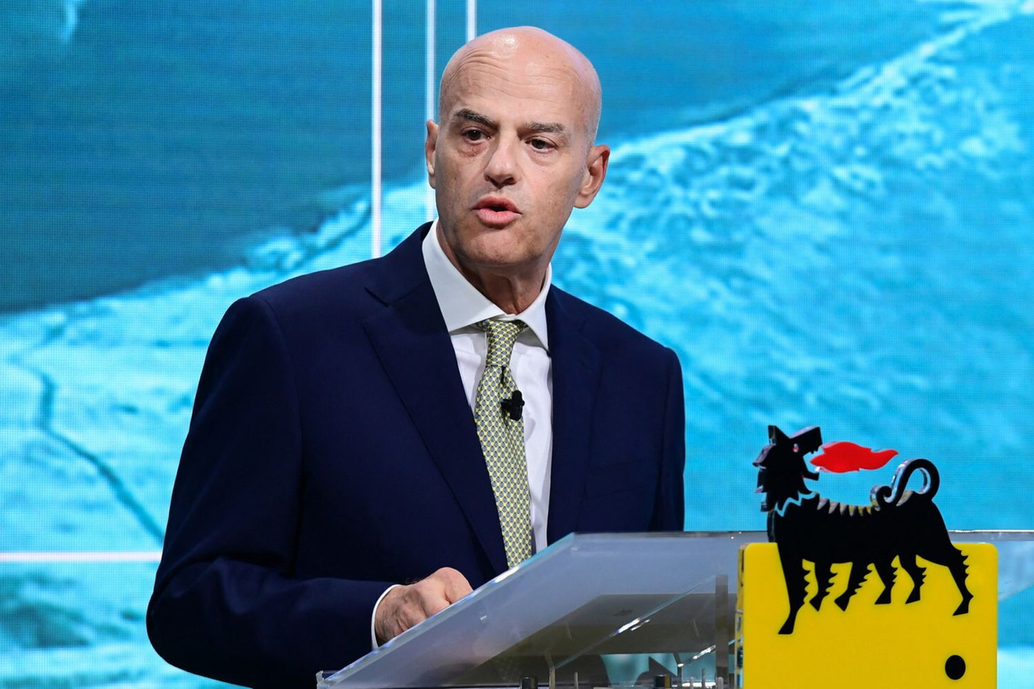 L'ad dell'Eni, Claudio Descalzi