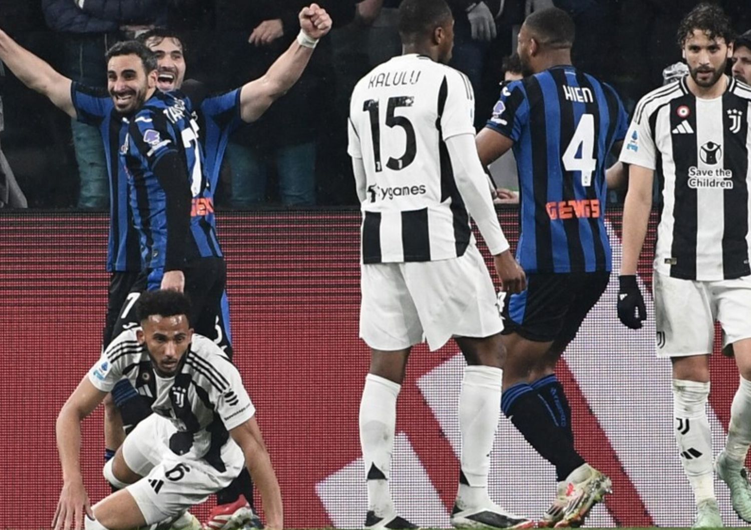 Juventus-Atalanta 0-4