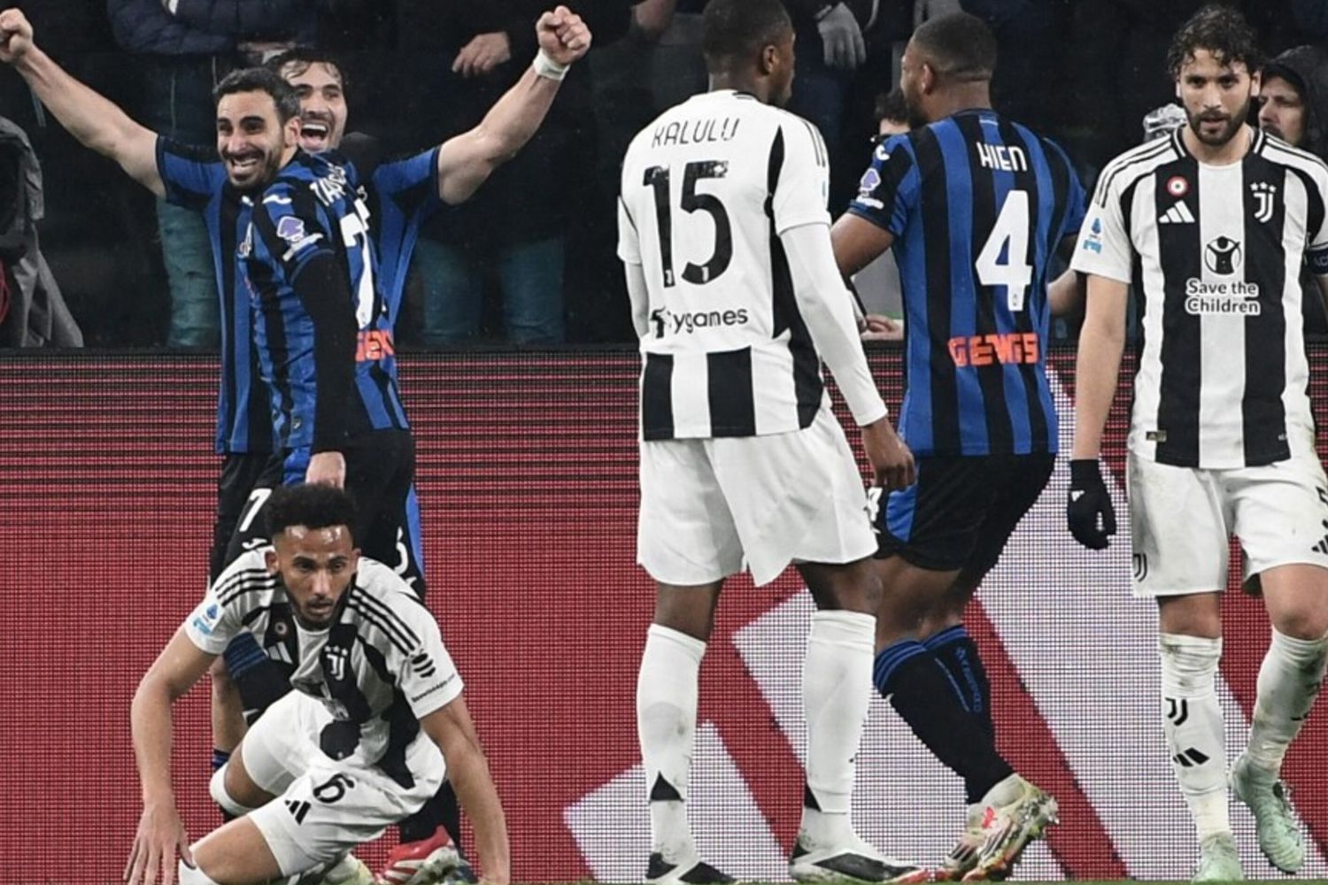 Juventus-Atalanta 0-4