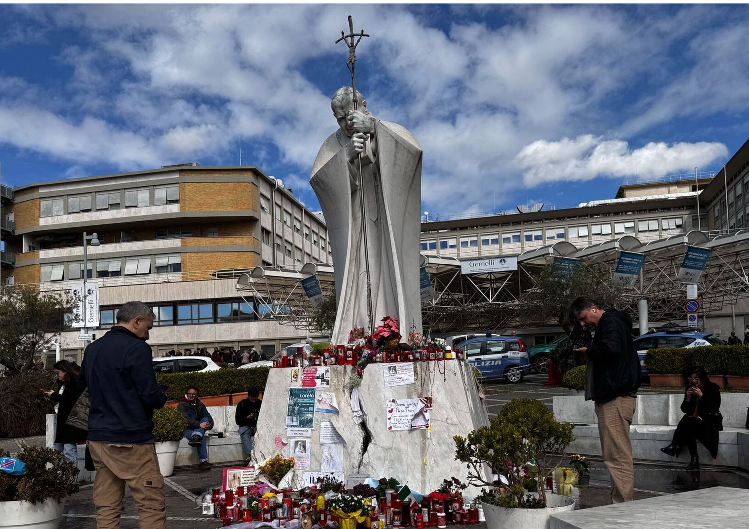 papa ossigenazione terapia bollettini quadro clinico stabile