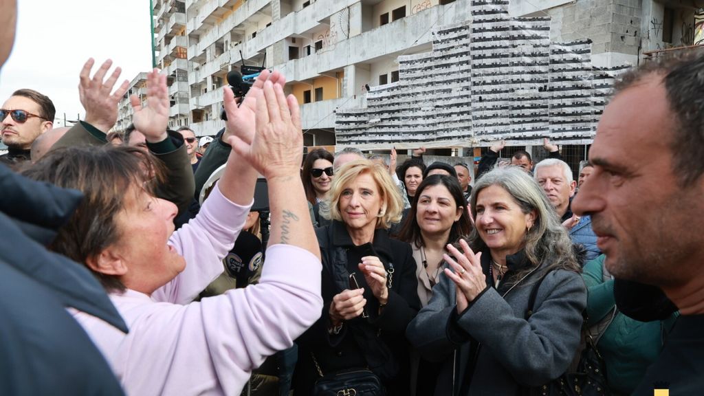 Vela Gialla a Scampia, al via i lavori di demolizione