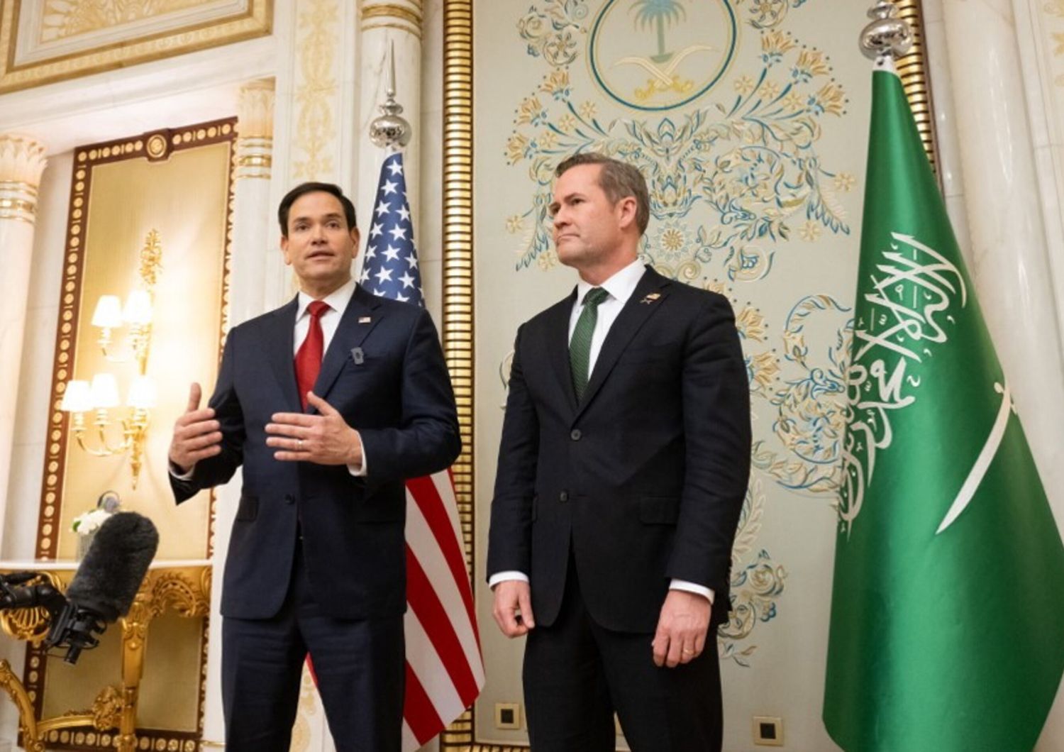Marco Rubio e Mike Waltz