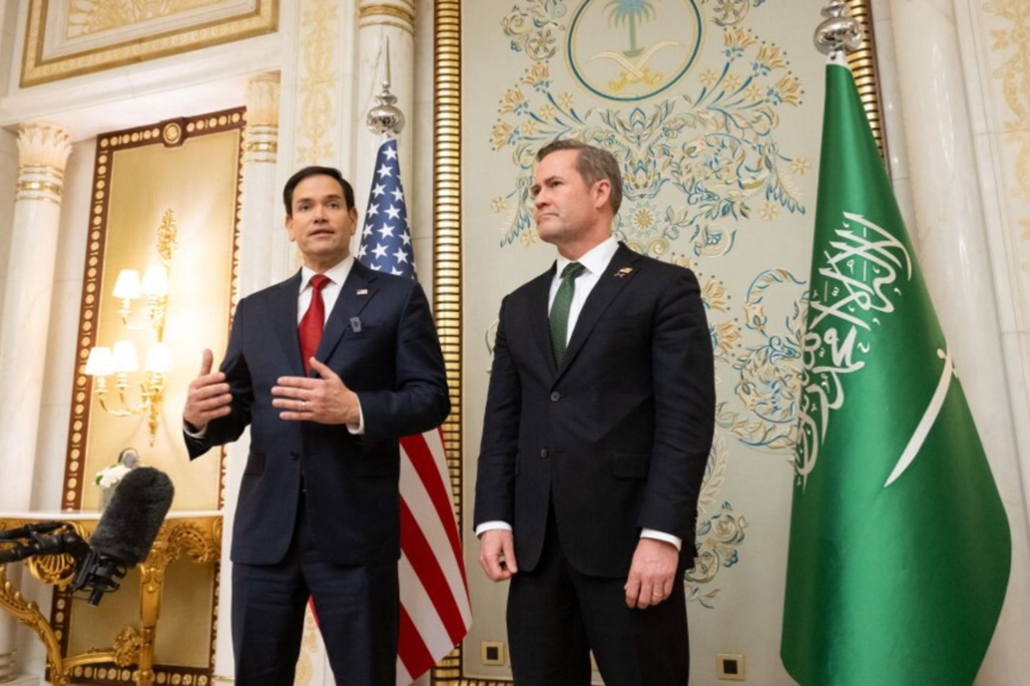 Marco Rubio e Mike Waltz