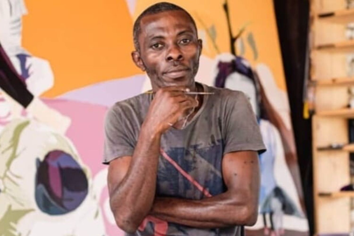 A Milano, prima personale dell'artista camerunese Franco Ndiba