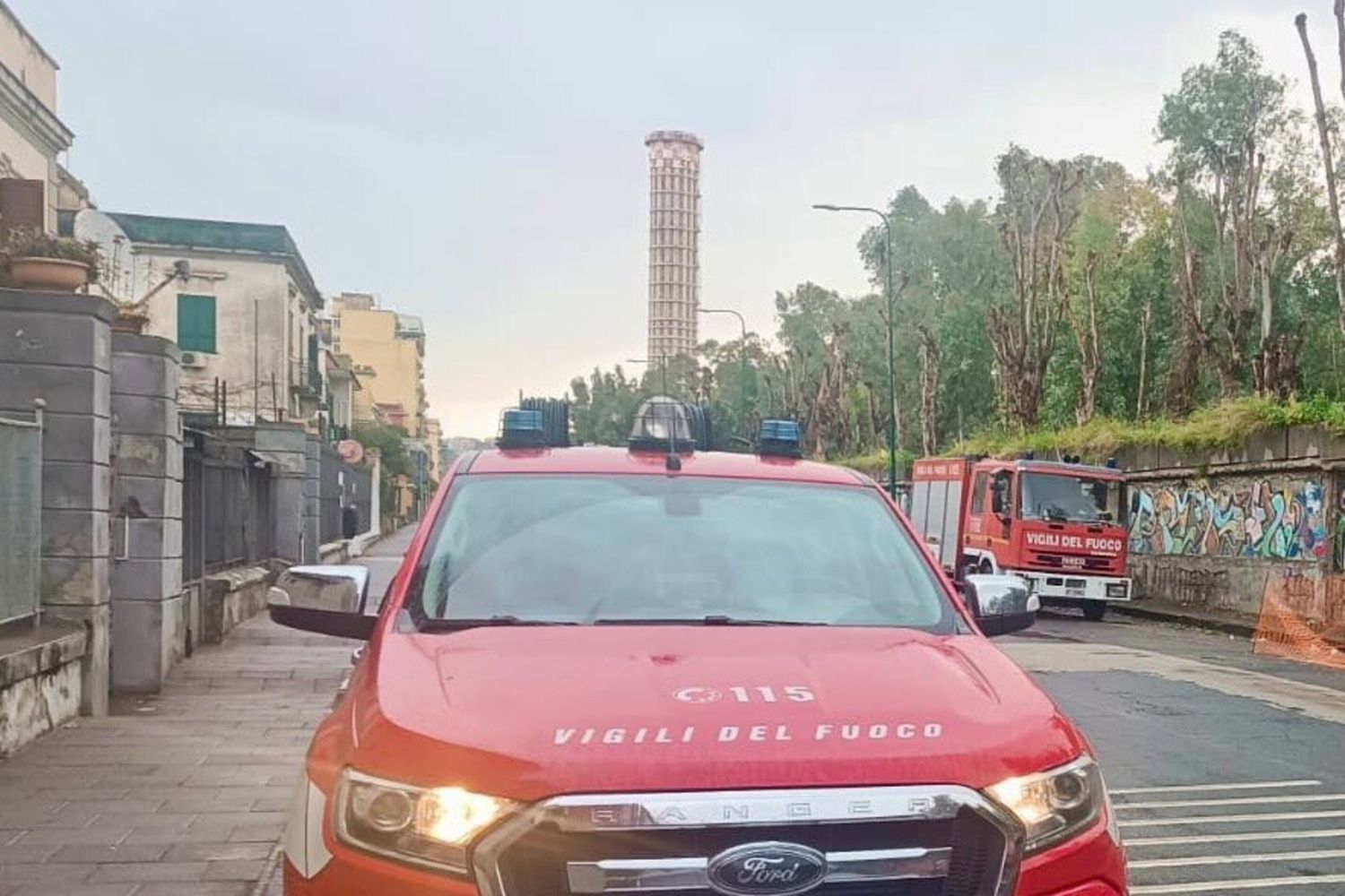 Verifiche di stabilità dei vigili del fuoco