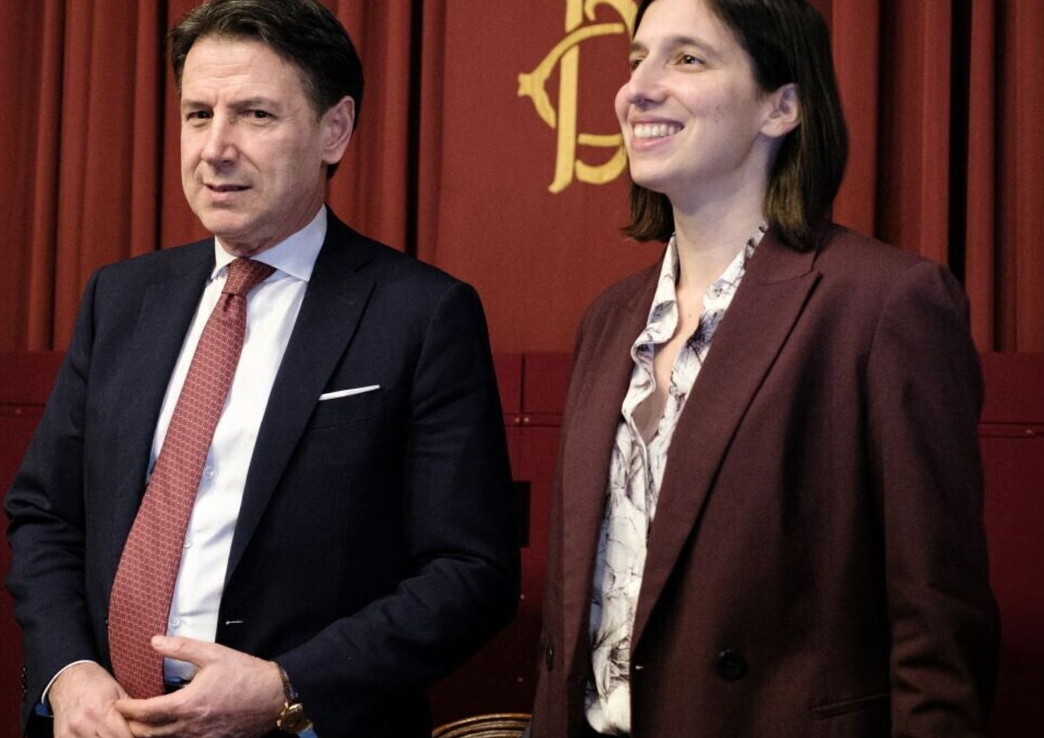 Giuseppe conte Elly Schlein