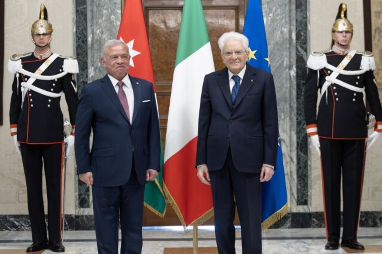 Le roi Abdallah II de Jordanie à Rome, l'Italie de plus en plus active au Moyen-Orient