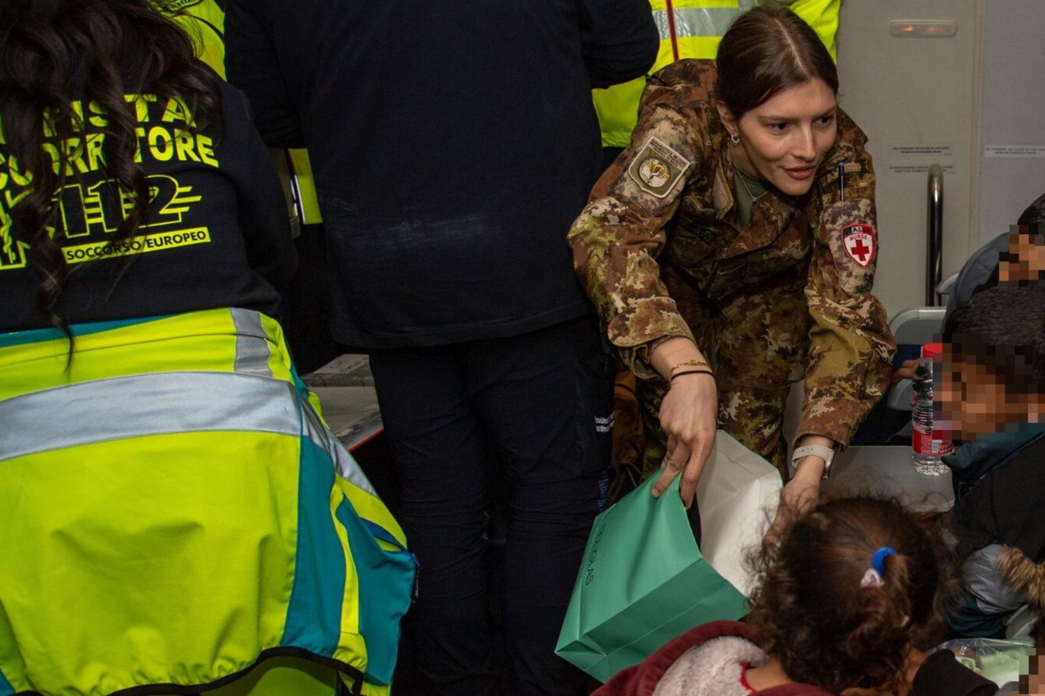 Des enfants palestiniens évacués de Gaza sont soignés en Italie