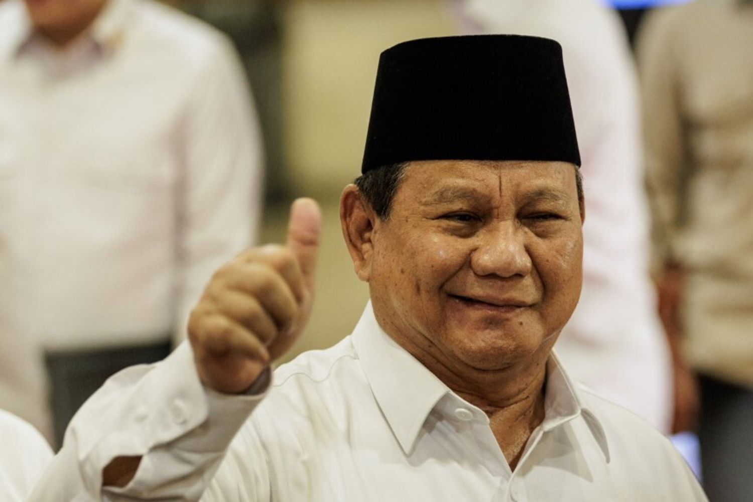 Il presidente indonesiano Prabowo Subianto