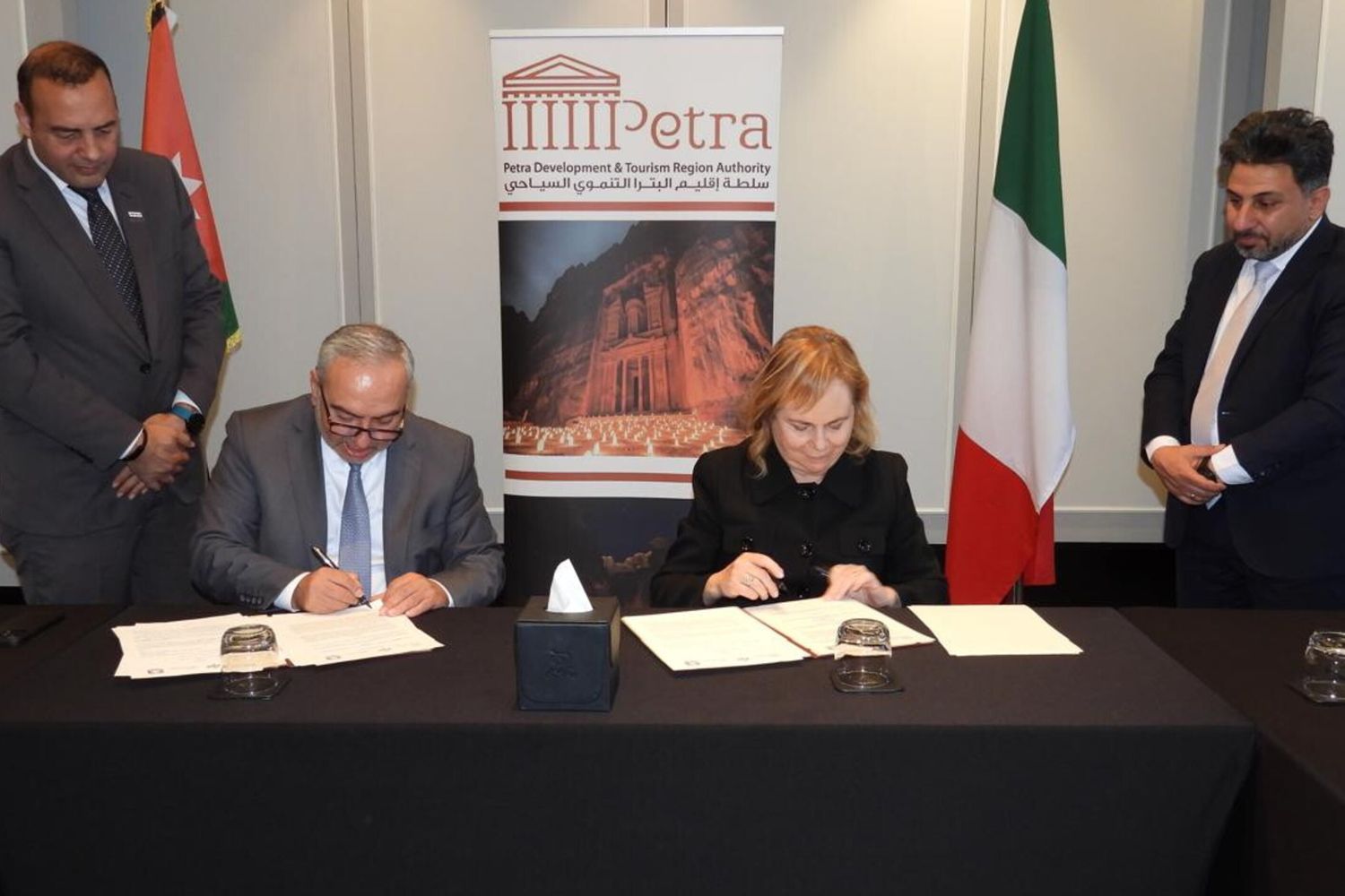 Giordania-Italia: Accordo di gemellaggio tra Petra Authority e Parco archeologico del Colosseo
