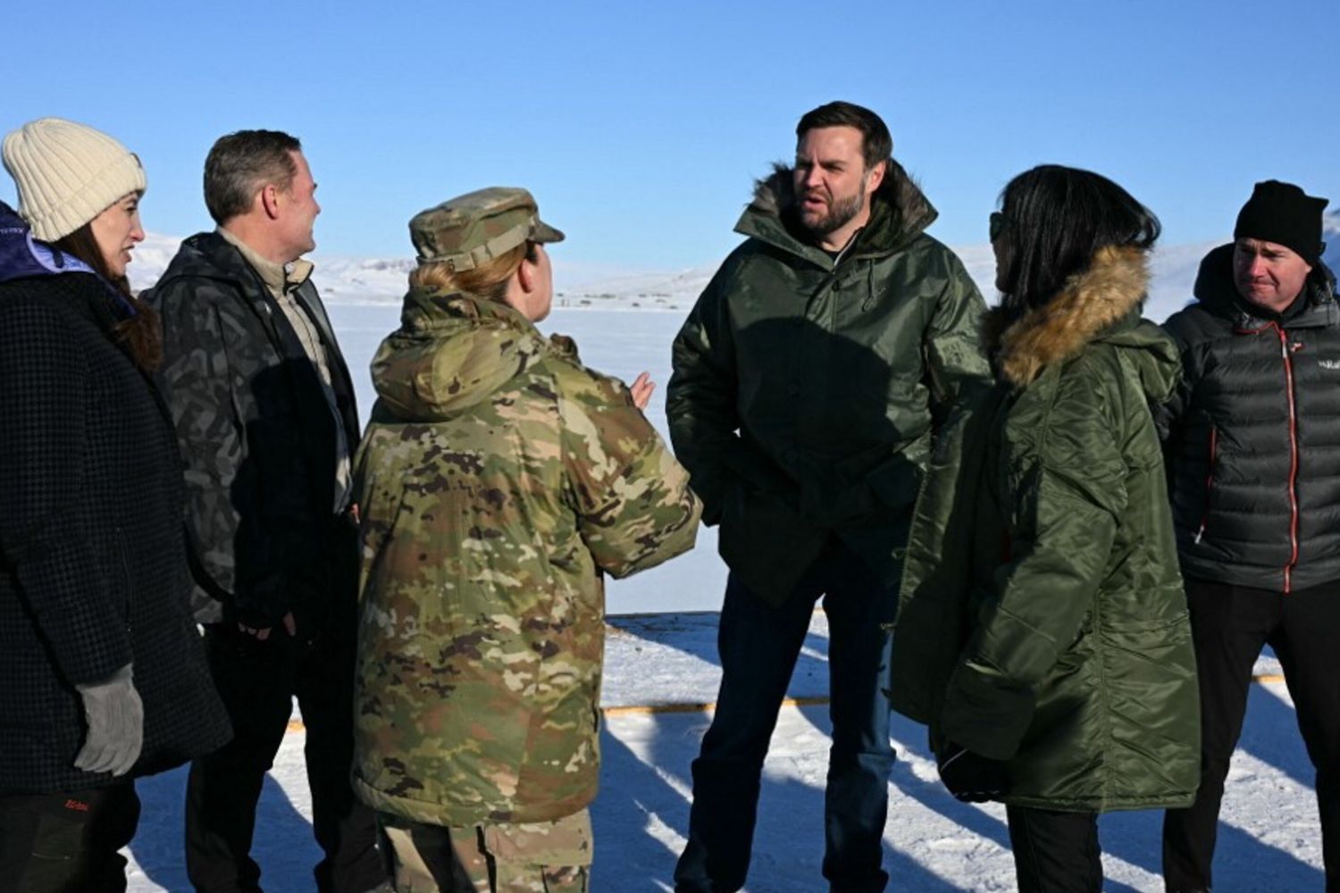 Vance in Groenlandia