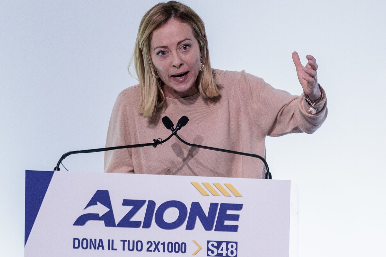 Giorgia Meloni al Congresso di Azione