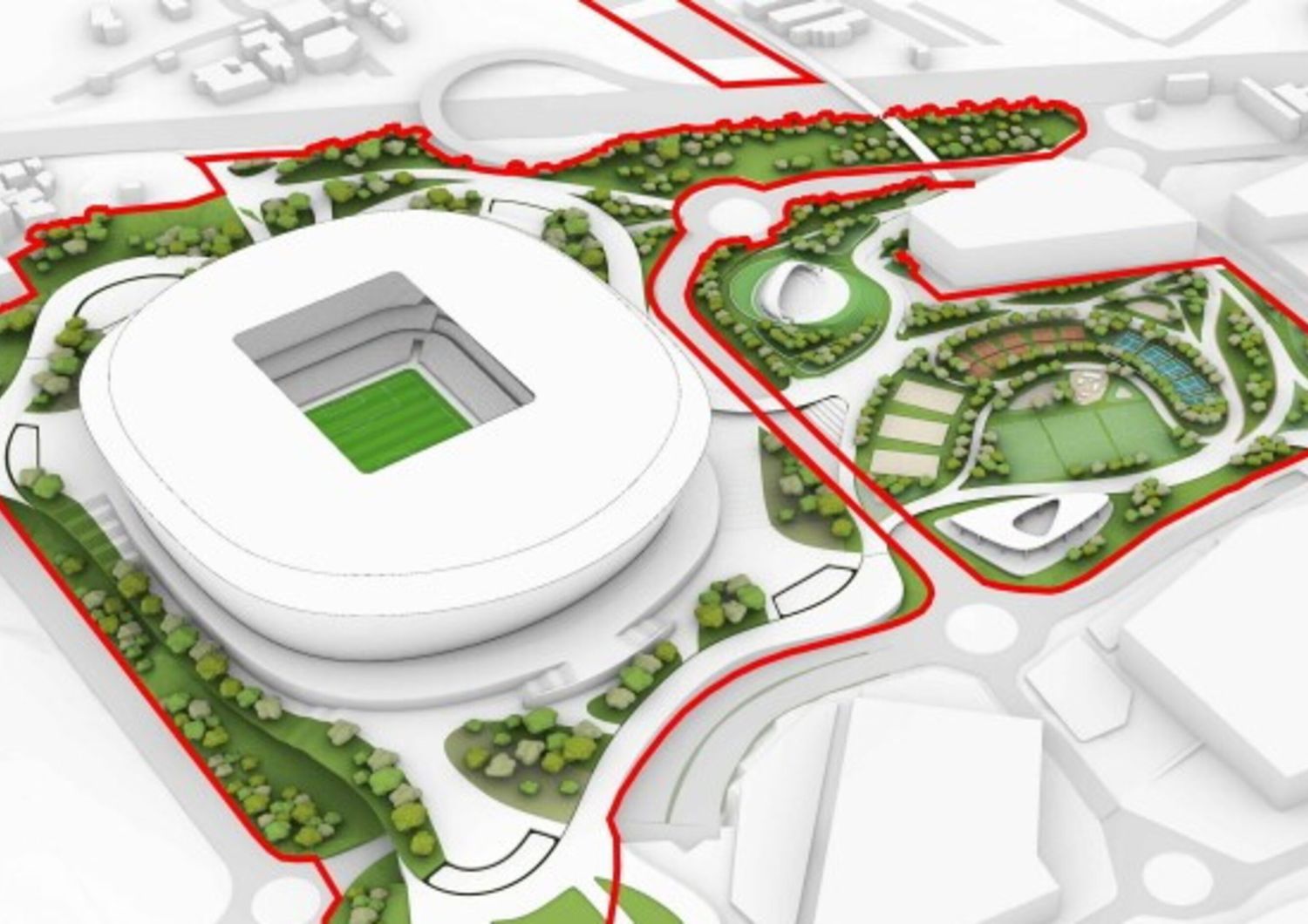 pianta stadio roma pietralata