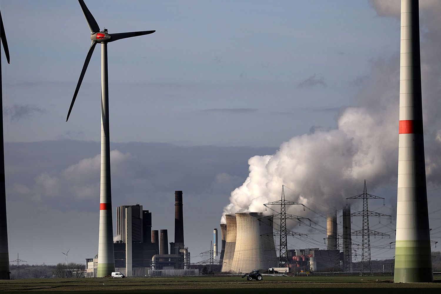 una centrale a carbone