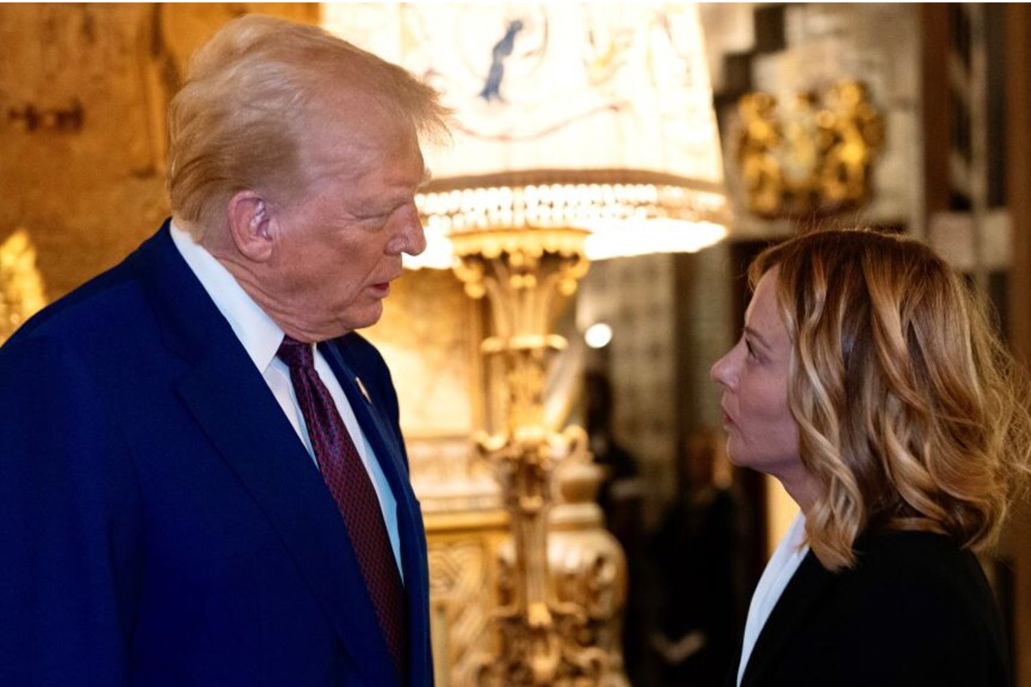 Trump e Meloni