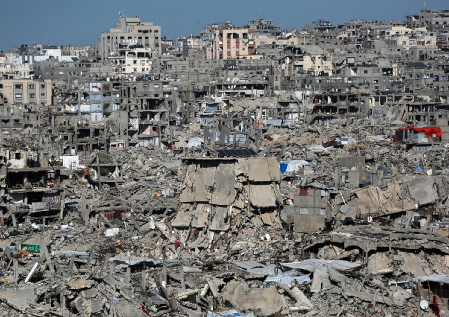 La devastazione di Gaza
