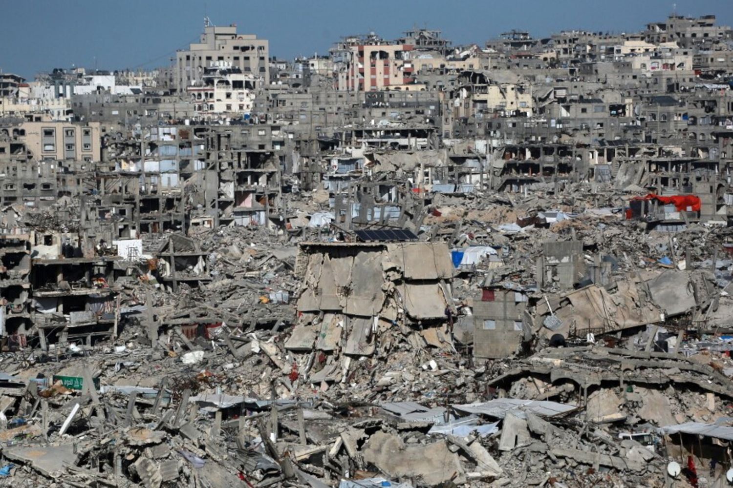 La devastazione di Gaza