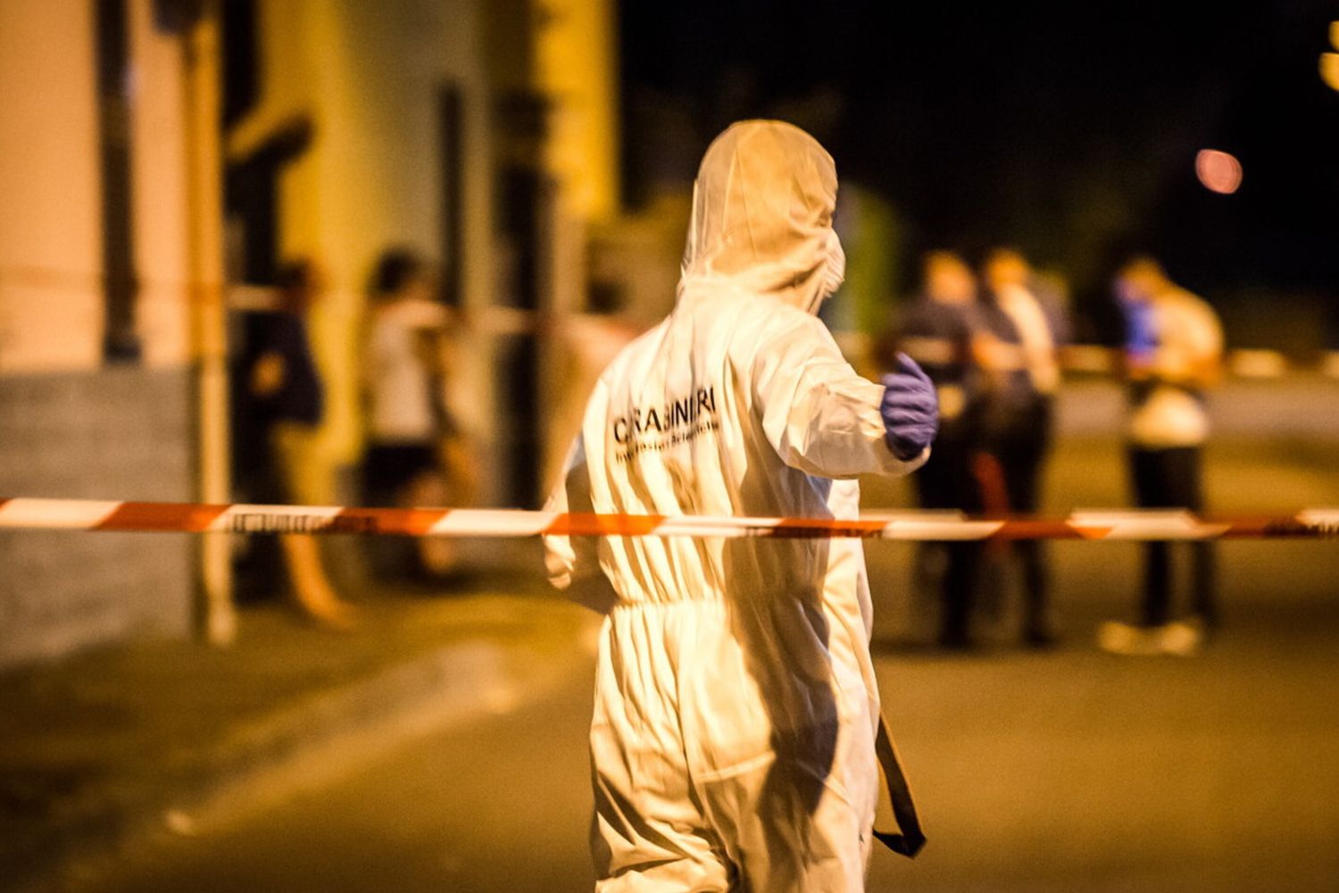 Un carabiniere del Ris