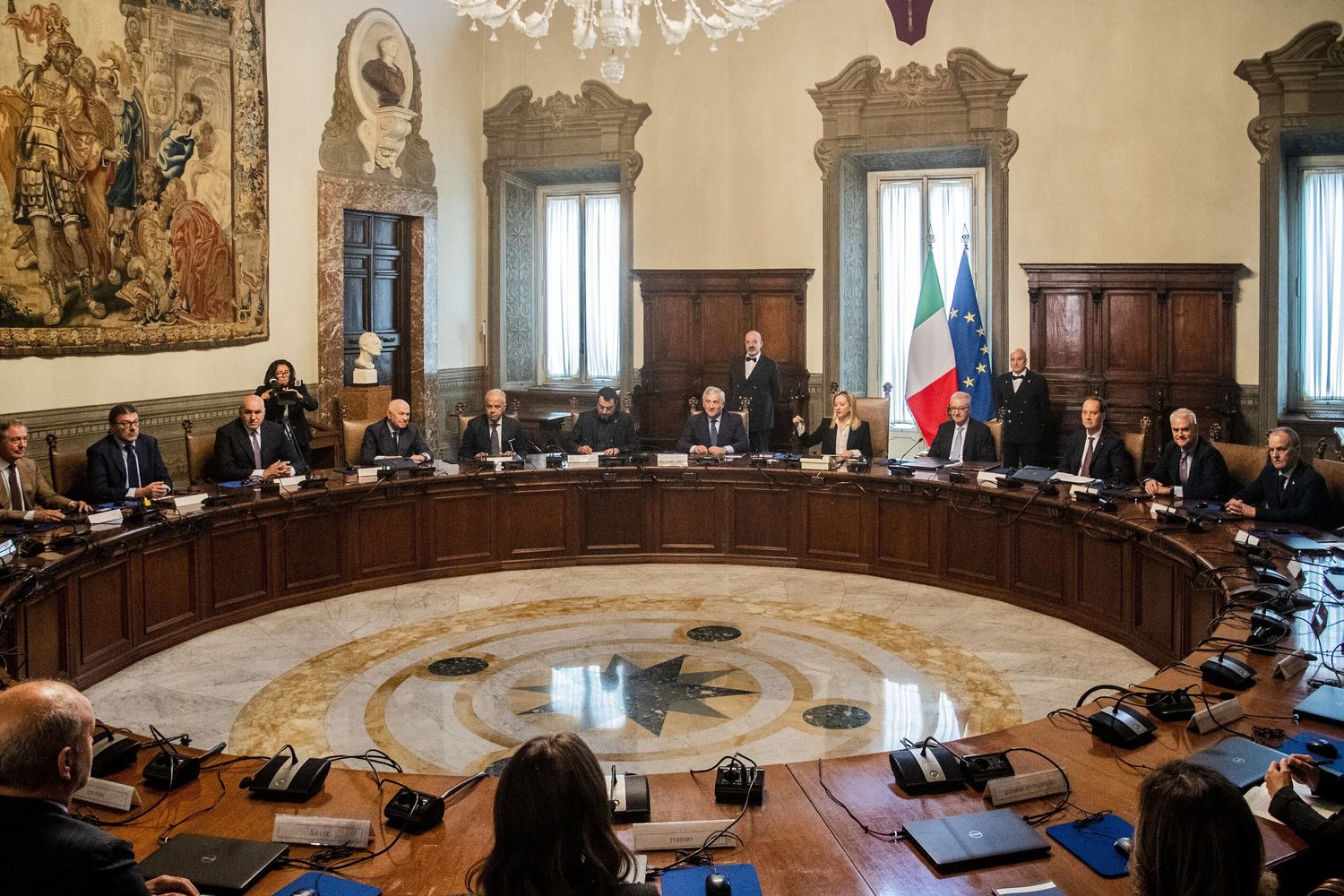 Cdm presieduto da Giorgia Meloni