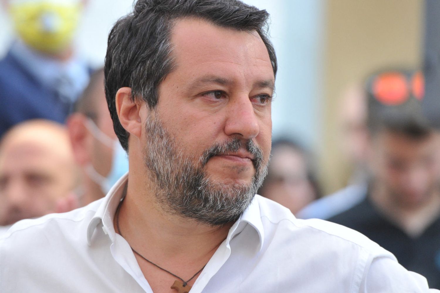 Il leader della Lega, Matteo Salvini