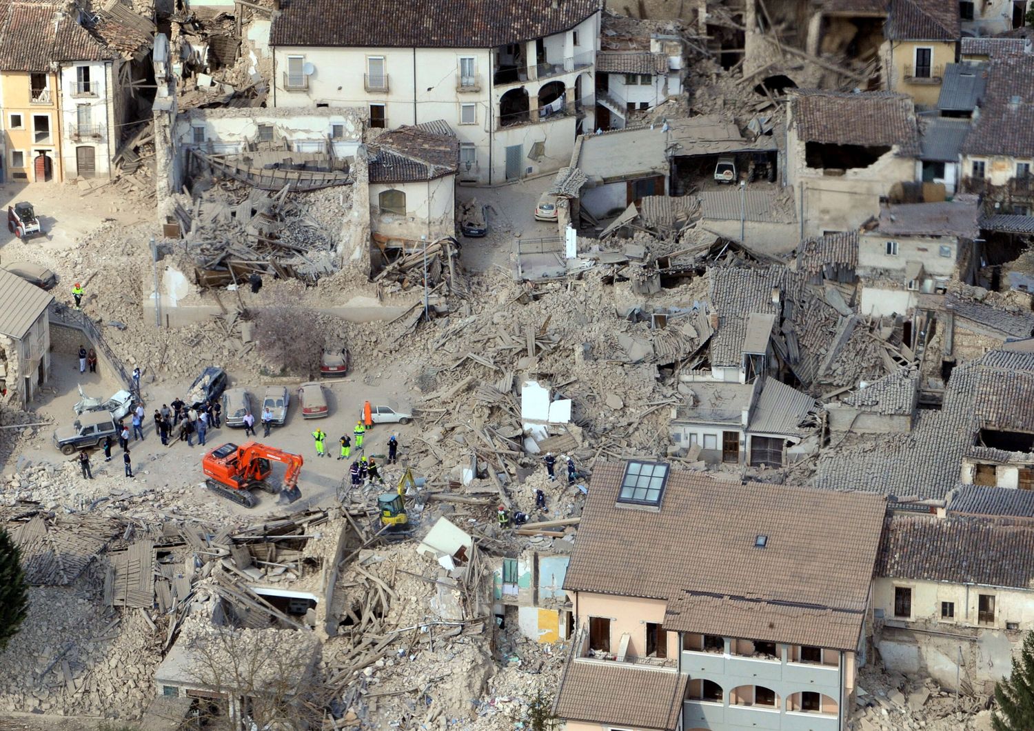 Terremoto l'Aquila (Afp)&nbsp;