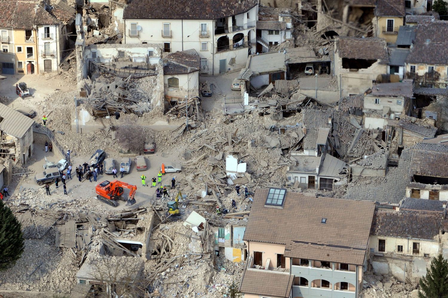 Terremoto l'Aquila (Afp)&nbsp;