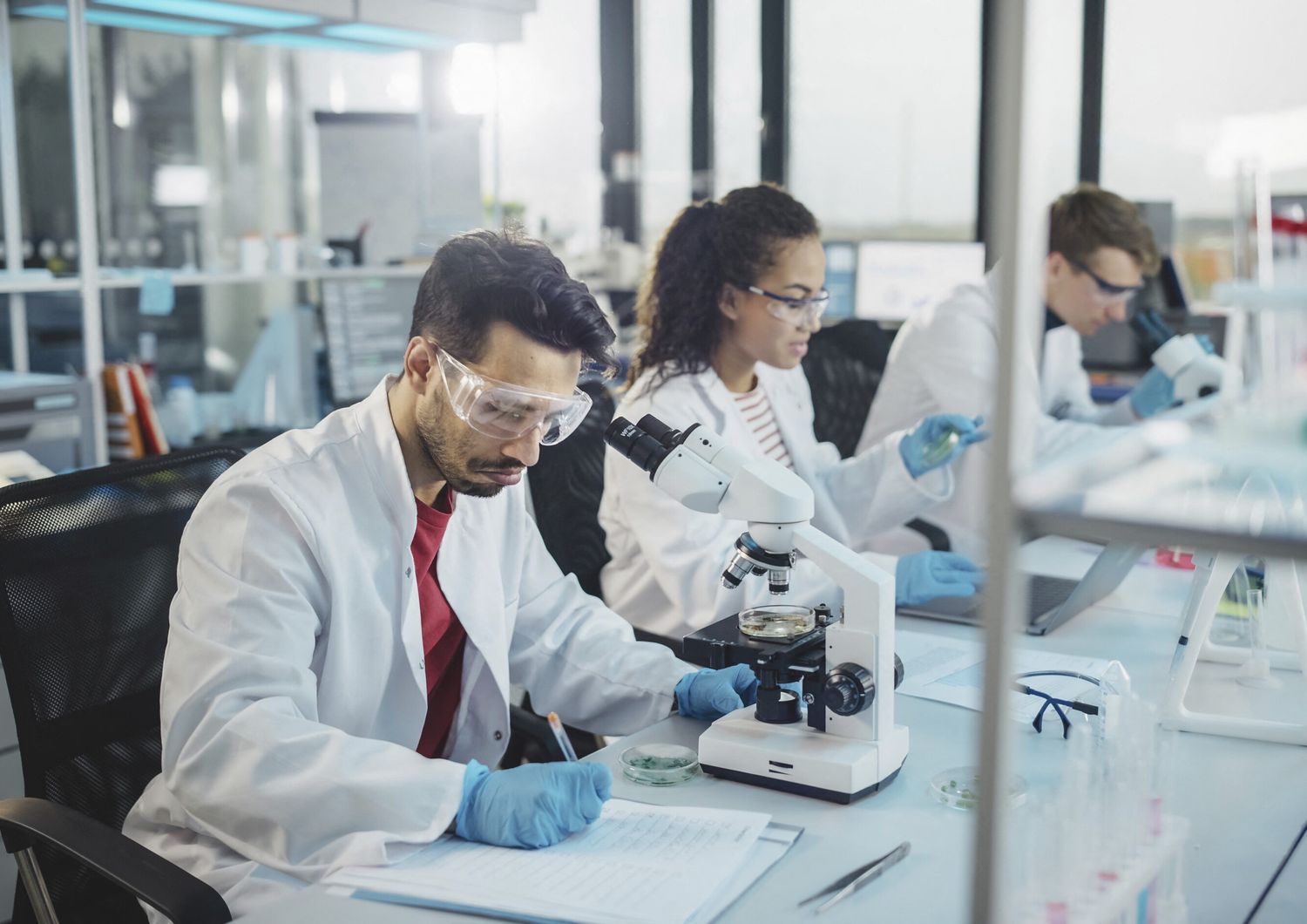 Giovani ricercatori scientifici