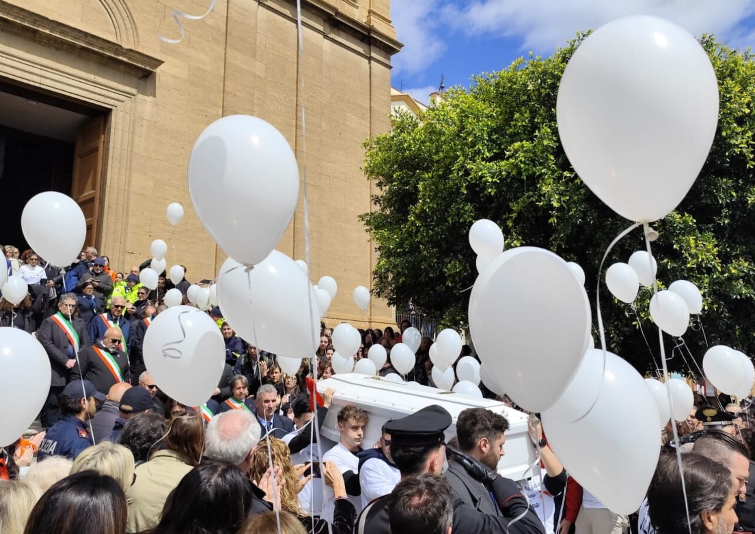 femminicidio Sara Campanella funerale messina&nbsp;