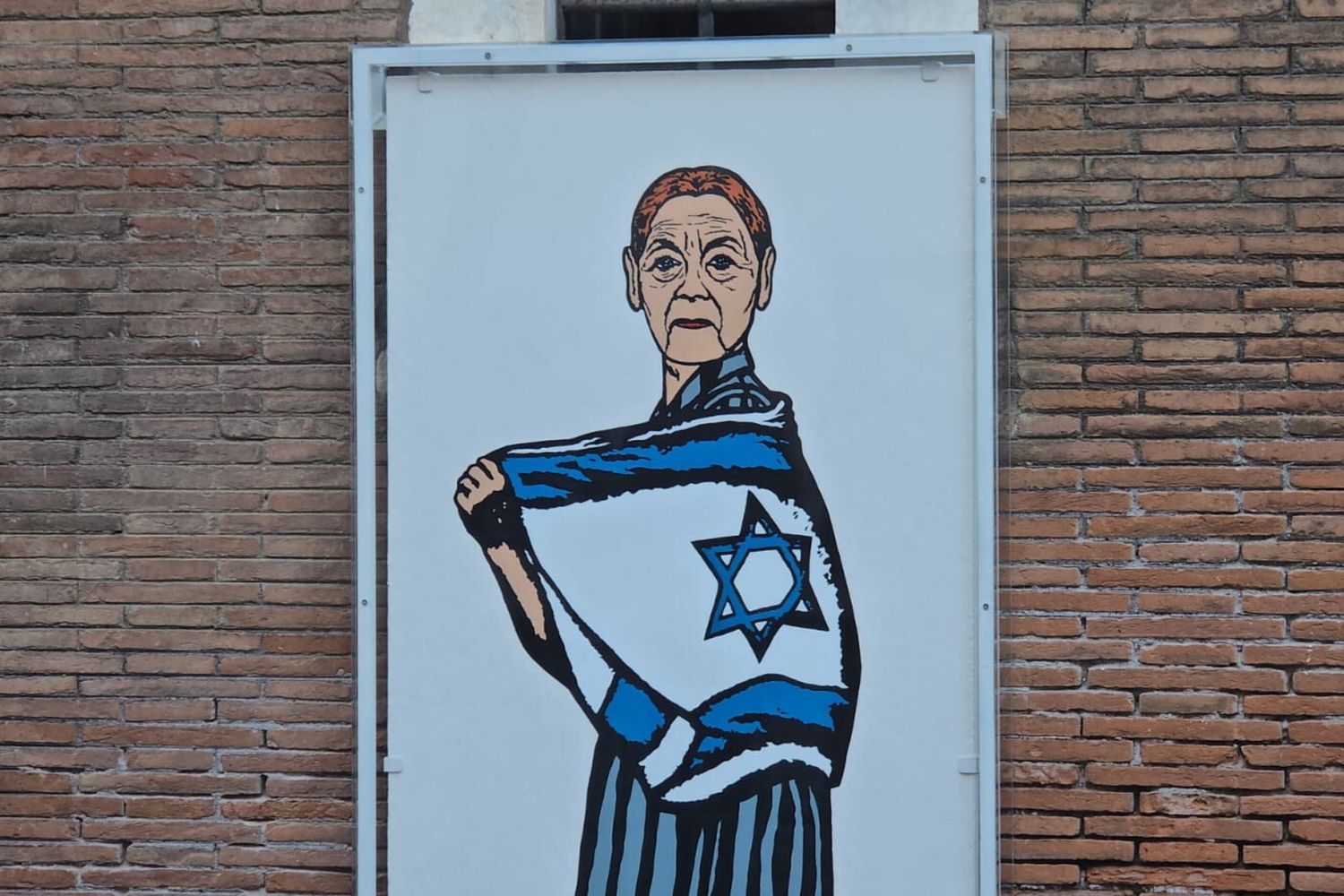 murales "The Star of David" Edith Bruck