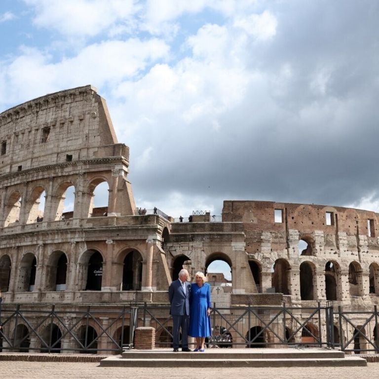 visita carlo camilla roma