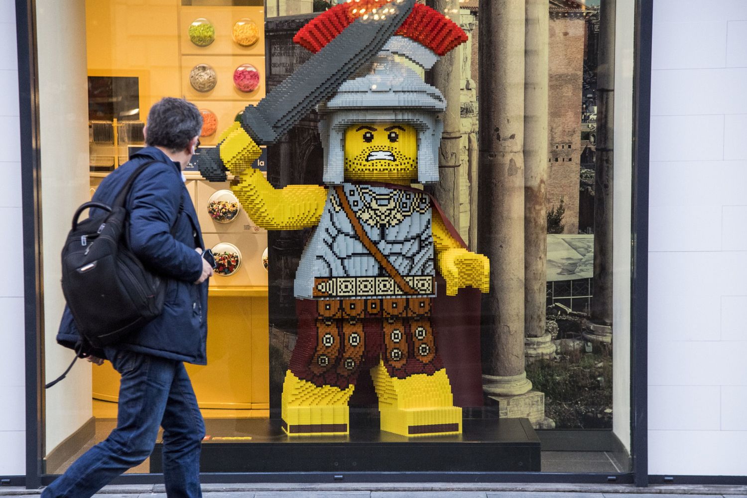 Un negozio della Lega Store a Roma
