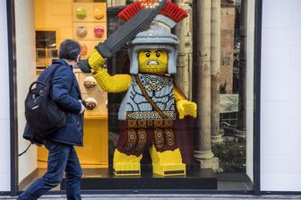 Un negozio della Lega Store a Roma