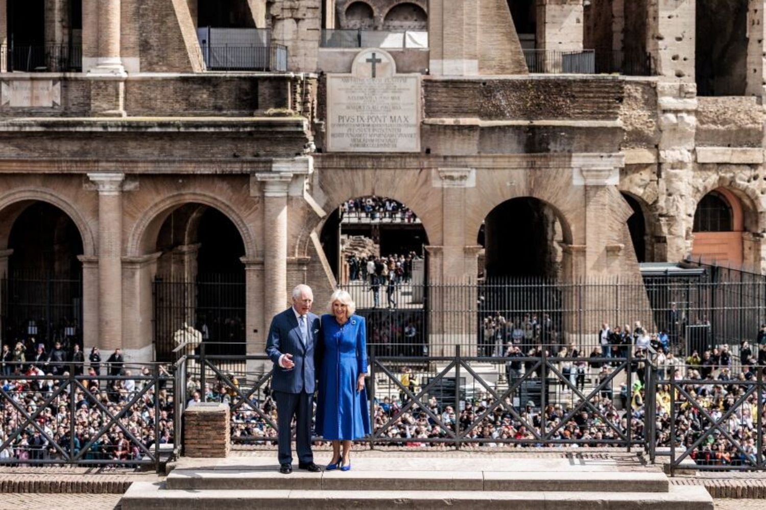 La visita di re Carlo e Camilla a Roma