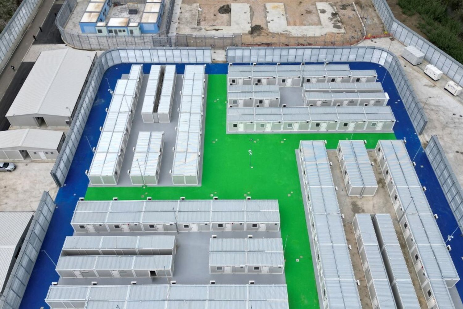 Centro per migranti in Albania