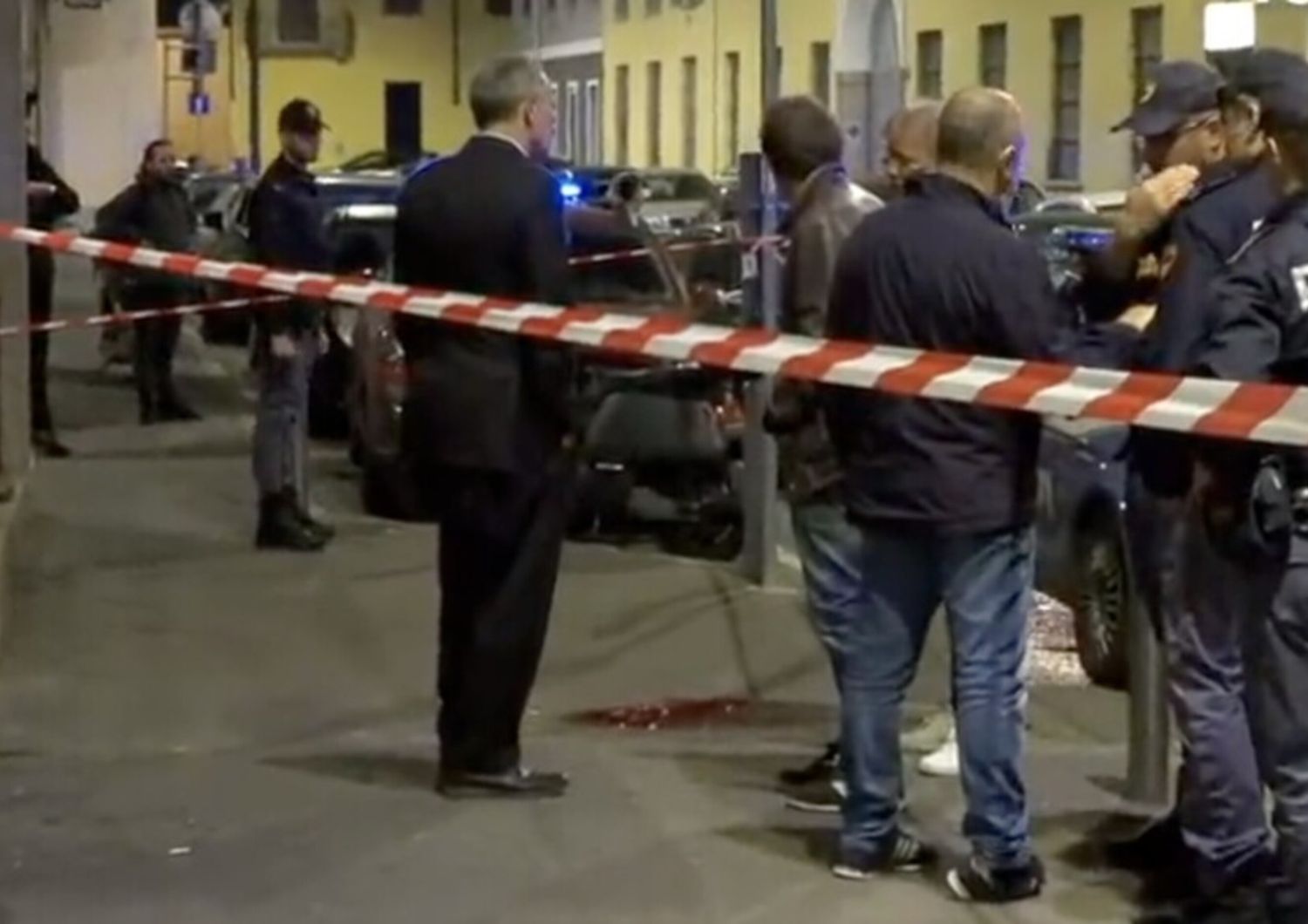 Il luogo dell'agguato a Vittorio Boiocchi