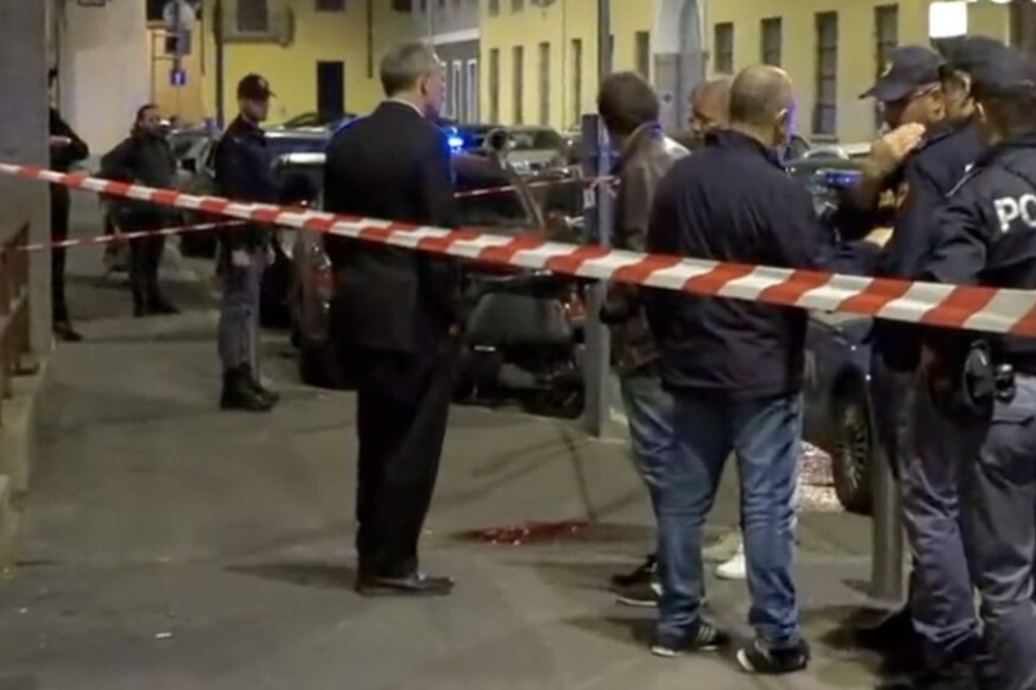 Il luogo dell'agguato a Vittorio Boiocchi