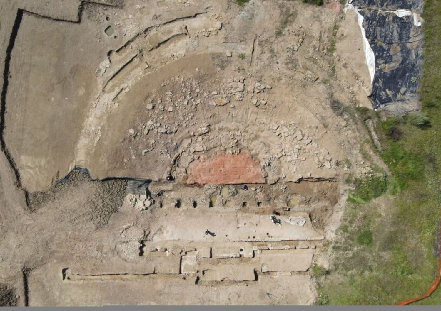 Nuove scoperte nell'antico teatro romano di Claterna