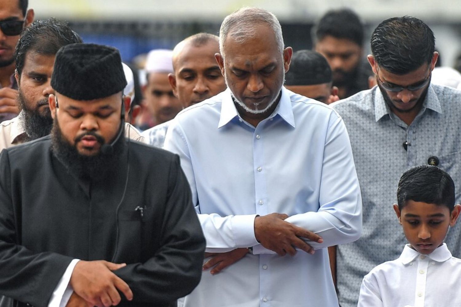 Il presidente delle maldive Mohamed Muizzu