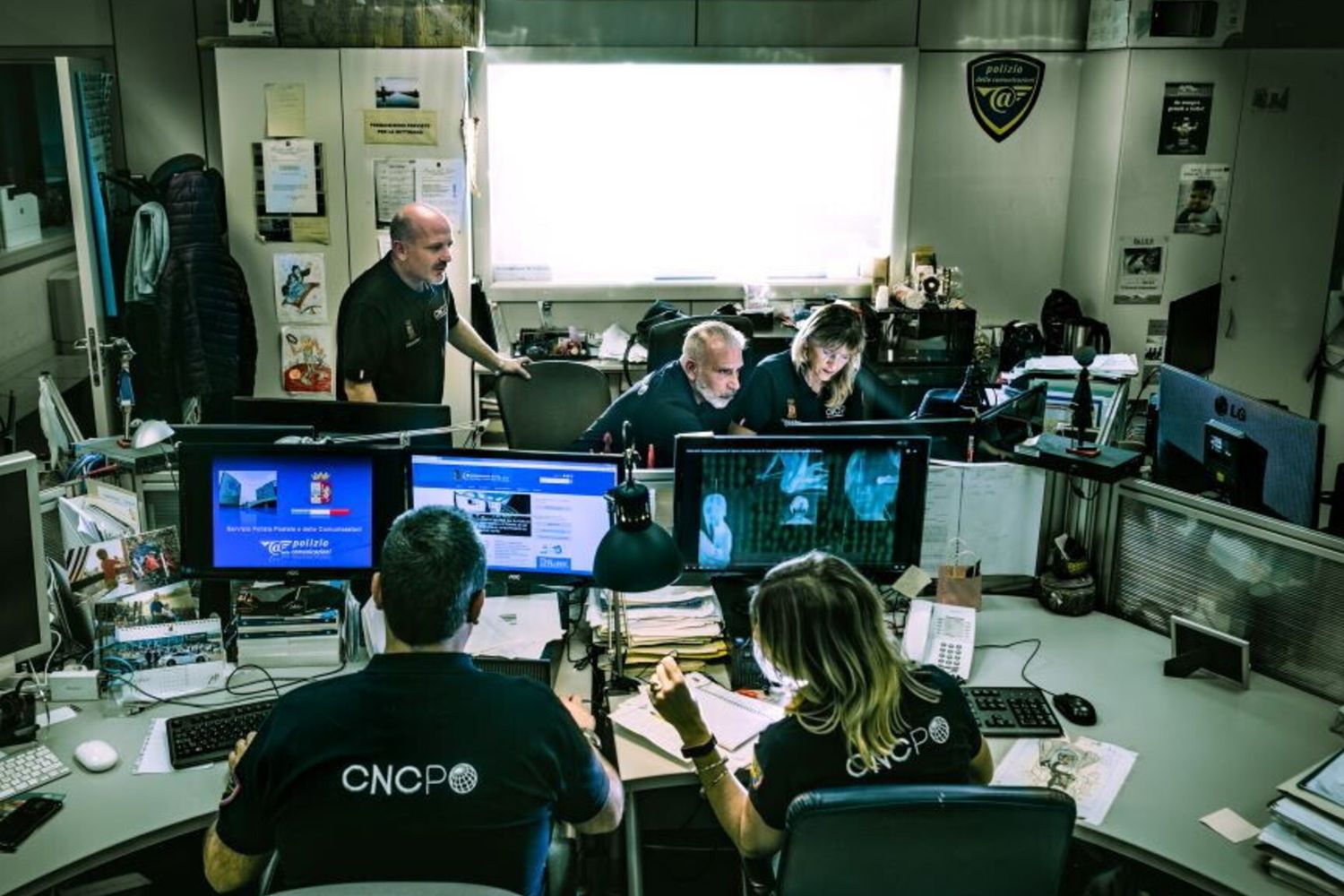 Roma. Centro nazionale per il contrasto della pedopornografia online della Polizia Postale